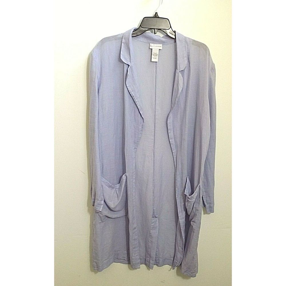 Soft Surroundings Women's Open Front Duster Small